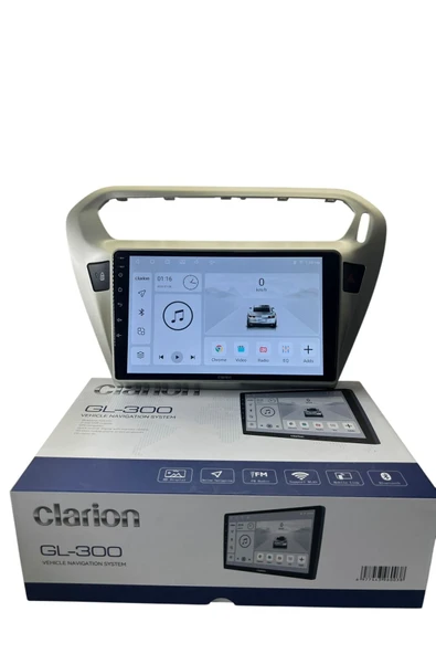 Pejo 301 Citroen C-elyse (Gri) CLARİON 4-64 TAM PROFESYONEL OEM MULTİMEDİA (ORJ) ürün görseli 1