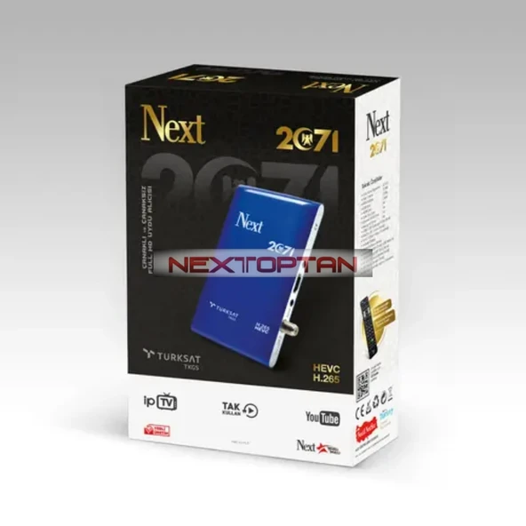 NEXT 2071 FULL HD ÇANAKLI ÇANAKSIZ İP TV İZLE UYDU ALICI.. ürün görseli 1