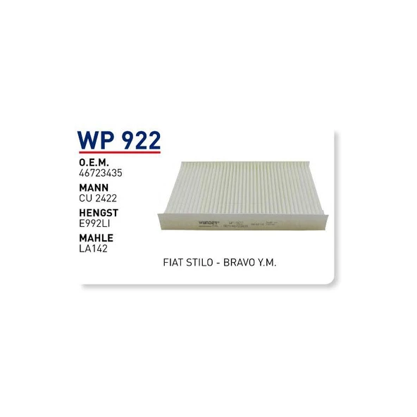 WP922 ürün görseli 1
