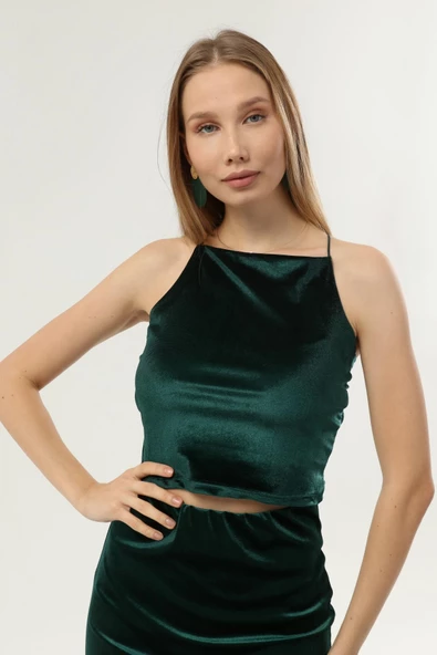 DRR Moda Lastikli Kadife Büstiyer - Resim 10