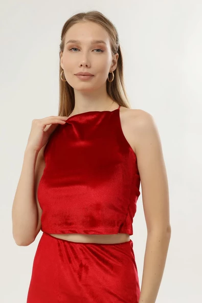 DRR Moda Lastikli Kadife Büstiyer - Resim 2