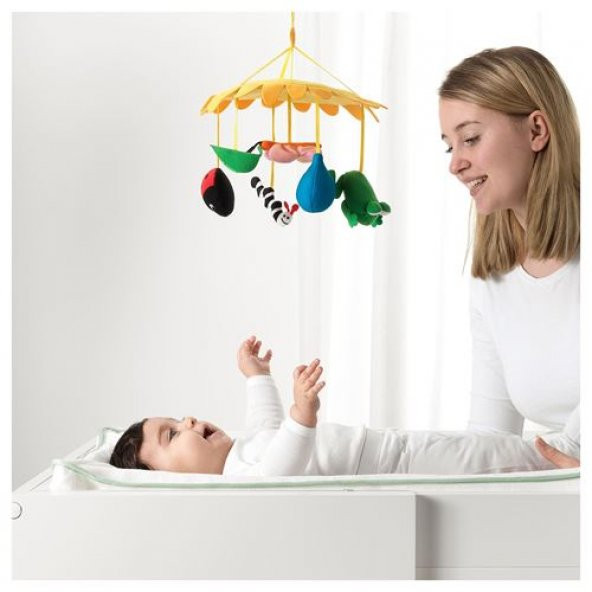Çok Renkli Dönence IKEA 18Cm Dönence Sarı - Resim 2