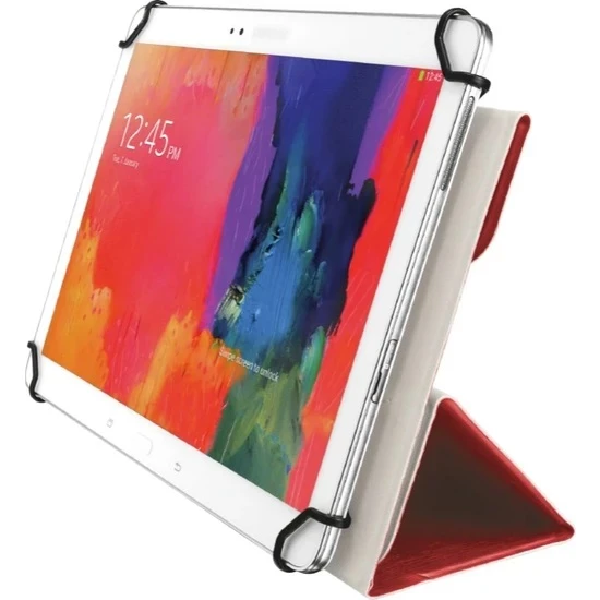 Trust Primo Folio 10 Tablet Kılıfı Kırmızı ürün görseli 1