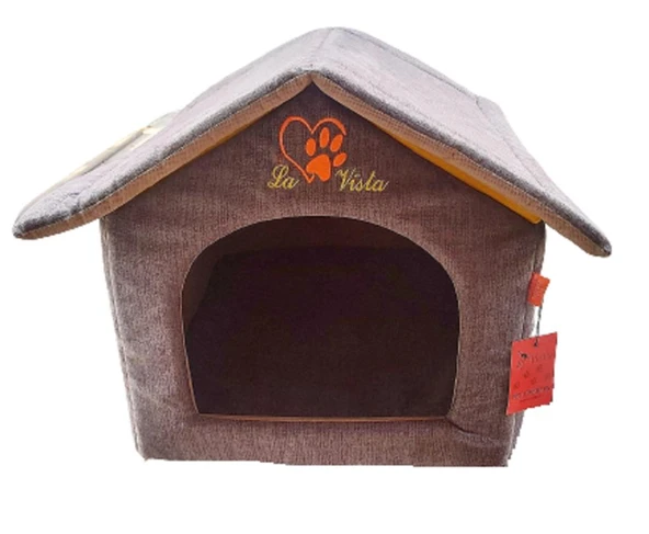 La Vista İç Mekan Kedi Evi Vizon 40-40-45cm ürün görseli 1