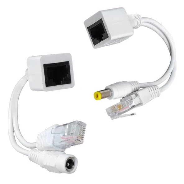 Powermaster Poe IP Kamera Kablosu Dişi Power Uç Aktif Splitter ürün görseli 1