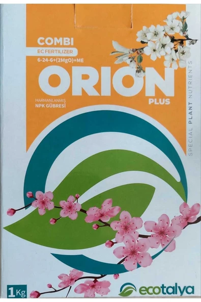 ecotalya  Orion (6-21--6+2 Mgo+1,2b+3mo+4zn ) 1 Kg Mikro Elementli Gübre ürün görseli 1