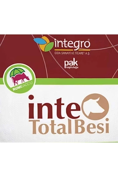 İntegro  Pakmaya INTE TOTAL BESİ Pemiks Ruminant Hayvan Yem Katkı Tamamlayıcı Yem 25 Kg ürün görseli 1