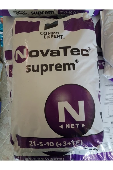 Compo Novatec Suprem Gübre. 21+5+10+(3mg).+ME 25 kg ürün görseli 1