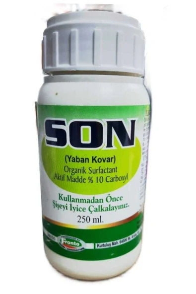 SON Yaban Kovar 250 ml  - Biyolojik Bağ,bahçe,tarla Koruması ürün görseli 1