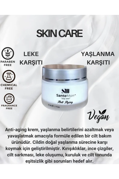 SANTEMORR ANTİ AGİNG - YAŞLANMA KARŞITI ürün görseli 1