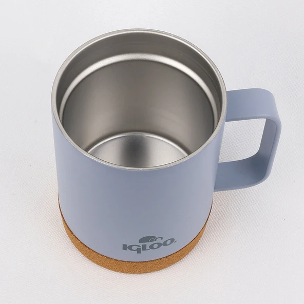 Igloo Cork Mug 350ml-DUMAN MAVİ - Resim 4