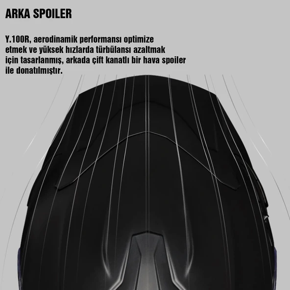 NEXX Y.100R REACT KASK MAT GRİ - YEŞİL - Resim 2