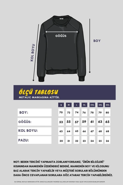 Erkek Siyah Basic Bisiklet Yaka Sweatshirt - Resim 5
