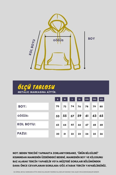 Bej Erkek Kapüşonlu Kanguru Cepli Sweatshirt - Resim 7