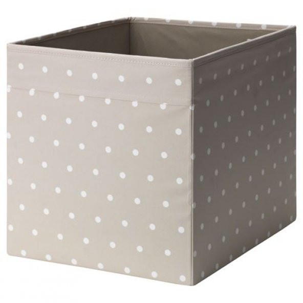 Kare Kutu Bej Renk Düzenleyici Kutu IKEA Ev Düzeni Düzenleme Saklama 33x38x33 cm ürün görseli 1