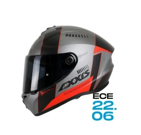AXXIS DRAKEN S MP4 C5 MAT KIRMIZI KASK MAT KIRMIZI ürün görseli 1