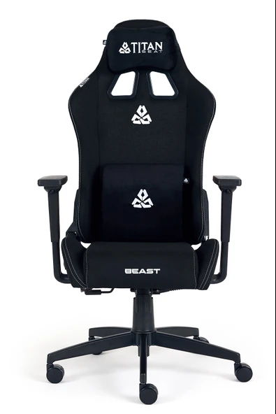 Titanseat Fury Black Kumaş Oyuncu Koltuğu ürün görseli 1