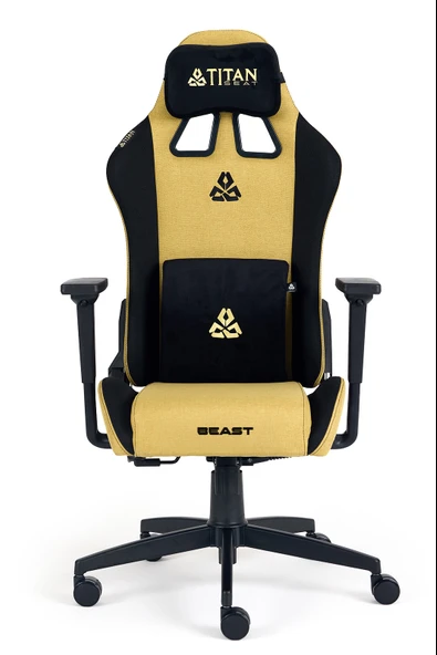 Titanseat Beast Mustard Kumaş Oyuncu Koltuğu ürün görseli 1