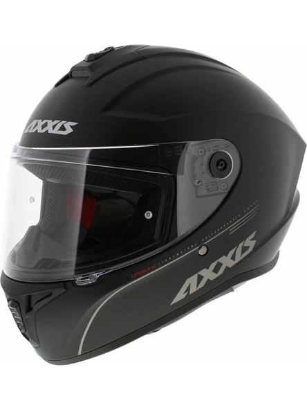 AXXIS DRAKEN S SOLID V.2 MAT SİYAH KASK MAT SİYAH ürün görseli 1
