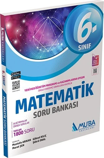 Muba Yayınları 6. Sınıf Matematik Soru Bankası ürün görseli 1