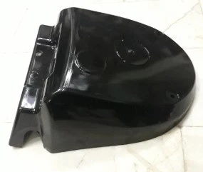 E-BİKE BEYİN KAPAĞI KOBRA K4 SİYAH ürün görseli 1