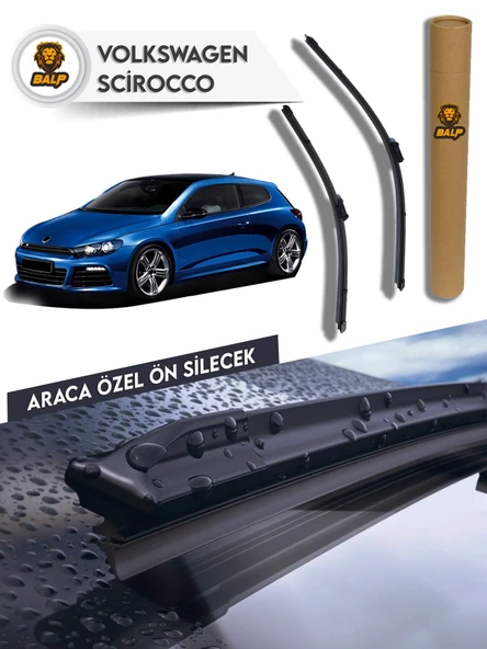 VW Scirocco Muz Silecek Takımı (2008-2017) 60x48a ürün görseli 1