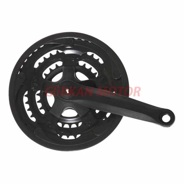 3 LÜ AYNAKOL PLASTİK KAPLI 42 T. INDEX SİYAH ürün görseli 1