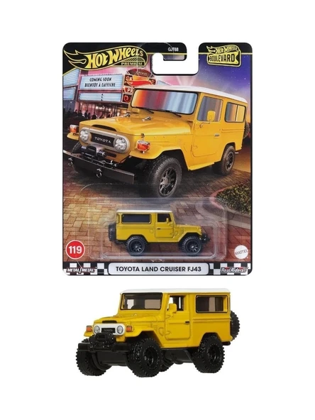 Hot Wheels Boulevard Premium Araçlar -  Toyota Land Cruıser FJ43 - / GJT68 - JBL25 ürün görseli 1
