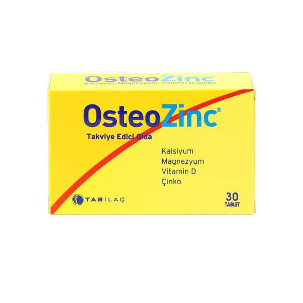 Osteozinc Takviye Edici Gıda 30 Tablet ürün görseli 1