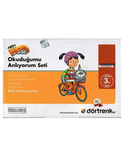 Nisan ve Maya Okuduğumu Anlıyorum Seti Dörtrenk Yayınları ürün görseli 1