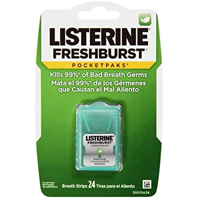 Listerine Damak Strip Fresh Burst  24 Yaprak ürün görseli 1