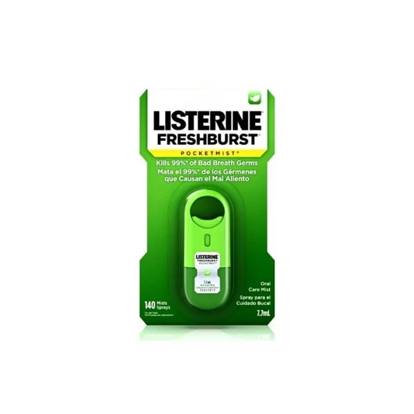 Listerine Fresh Burst Pocketmist 7.7 ml Tekli Agiz Bakım Spreyi ürün görseli 1