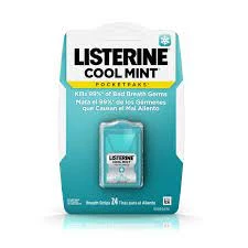 Listerine Damak Strip Cool Mint 24 Yaprak ürün görseli 1