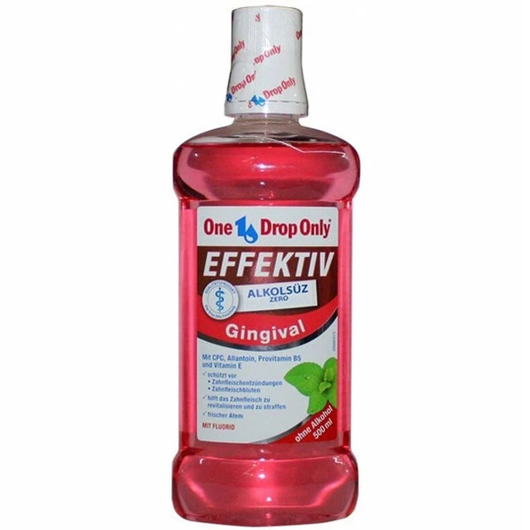 Onedroponly Dişeti-Gıngıval Gargara Zero 500Ml ürün görseli 1