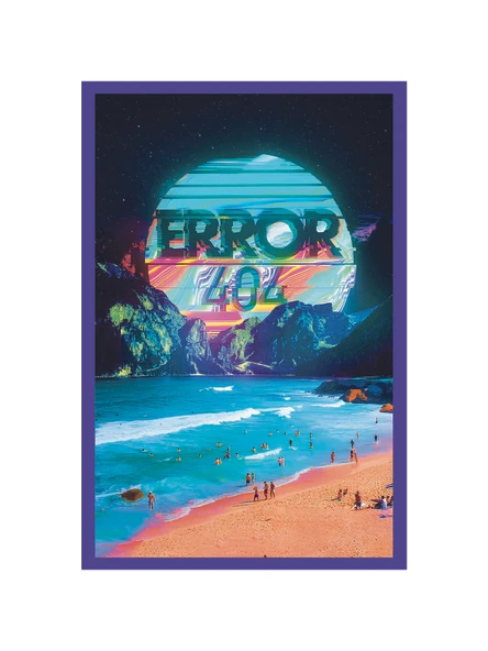 Error 404  Eksik Parçanı Bul  Anlamlı ve Eğlenceli Hediye Not Kartı, Kartpostal  10x15 cm ürün görseli 1