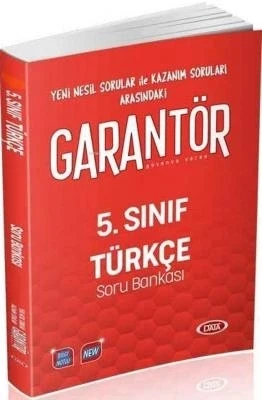 Data 5.Sınıf Türkçe Garantör Soru Bankası ürün görseli 1