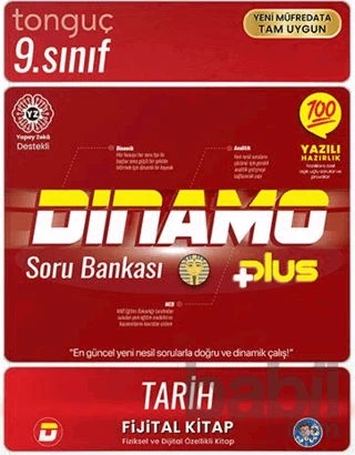 Tonguç 9.Sınıf Dinamo Tarih Soru Bankası +Plus ürün görseli 1