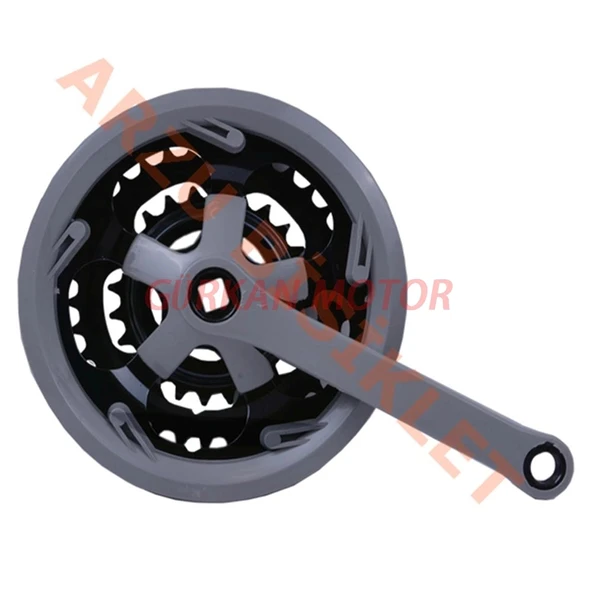 3 LÜ AYNAKOL PLASTİK KAPLI [GRİ] 42 T. INDEX ürün görseli 1