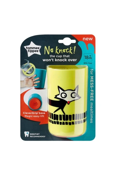 tommee tippee Devrilmez Bardak / No Knock - Sarı - Resim 3