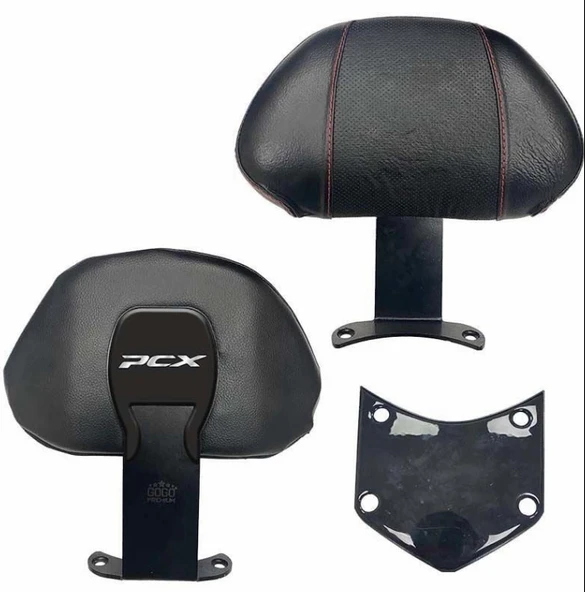 HONDA PCX 2021-2024 UYUMLU KIRMIZI DESEN SİSSY BAR ürün görseli 1