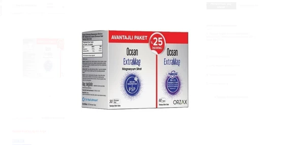 Ocean Extramag 30 Saşe + Extramag Threog 60 Tablet ürün görseli 1