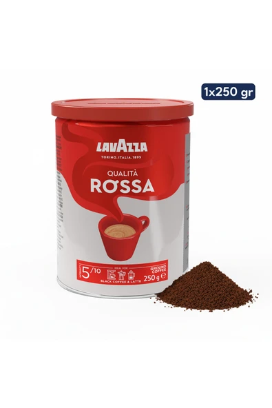 Lavazza Qualita Rossa Filtre Kahve Teneke Kutu 250 Gr ürün görseli 1