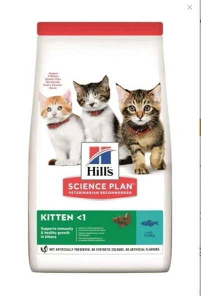 Hill's Science Plan Ton Balıklı Açık Yavru Kedi Maması 1 Kg ürün görseli 1