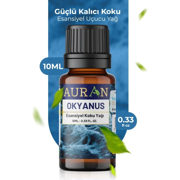 Auran Okyanus Esansiyel Uçucu Koku Yağı Buhurdanlık Yağı Difüzör Esansı Hobi Esans Ortam Oda Kokusu 10ml ürün görseli 1