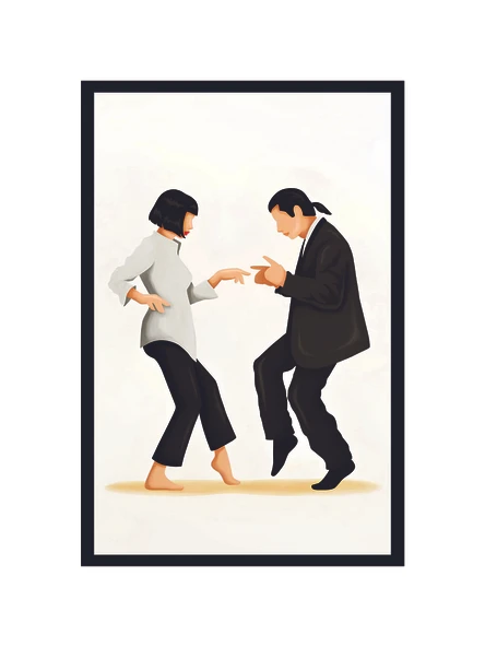 Pulp Fiction  İkonik Film Temalı Dekoratif Hediye Not Kartı & Kartpostal  10x15 ürün görseli 1
