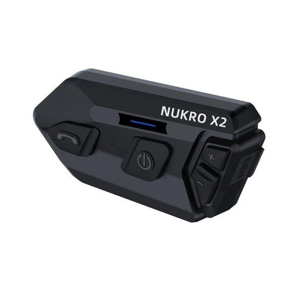 NUKRO X2 BLUETOOTH 2 KİŞİLİK İNTERKOM ürün görseli 1