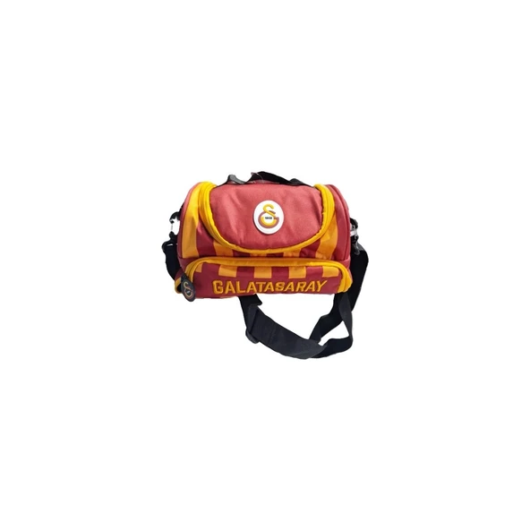 ME 25541 GALATASARAY SARI KIRMIZI ÇUBUKLU BESLENME ÇANTASI ürün görseli 1