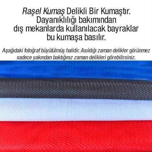 Ay Yıldız -Türkiye Bayrağı - Bayrak - 200x300 cm Raşel Kumaş ürün görseli 1