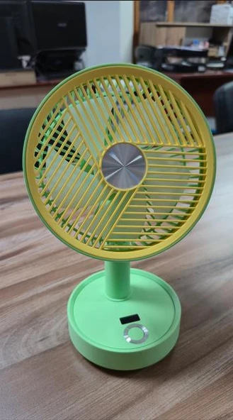 MASAUSTU AYARLANABILIR DIJITAL KADEMELI FAN 8038 ürün görseli 1