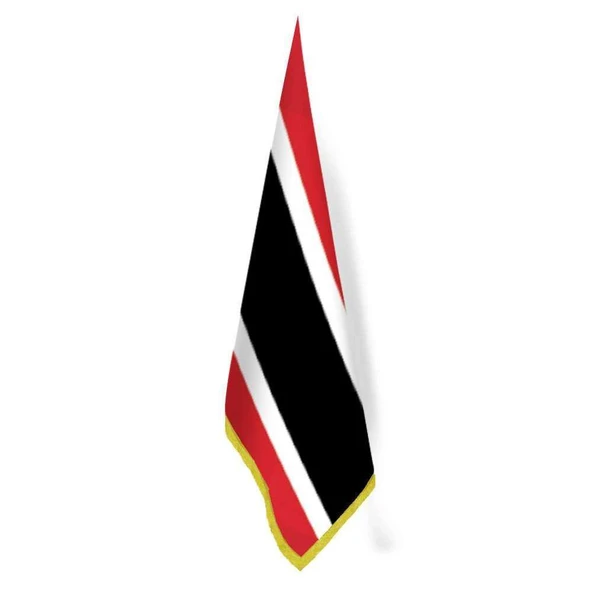 Trinidad ve Tobago Bayrağı -Ofis-Makam-Toplantı Odaları - Saçaklı Makam Bayrağı ürün görseli 1